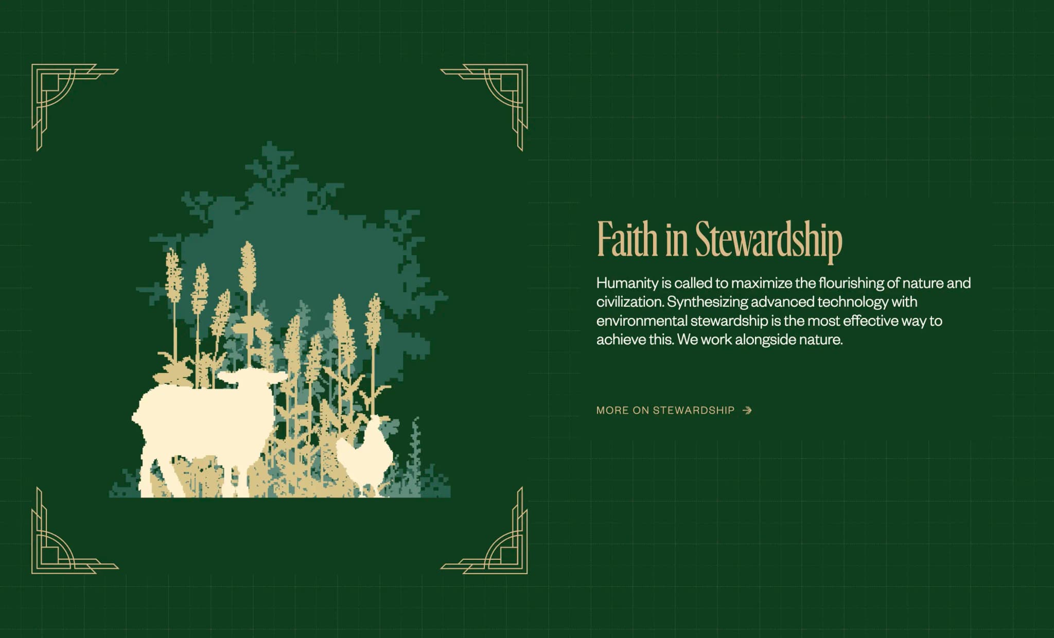 Scroll-driven pixel illustrations