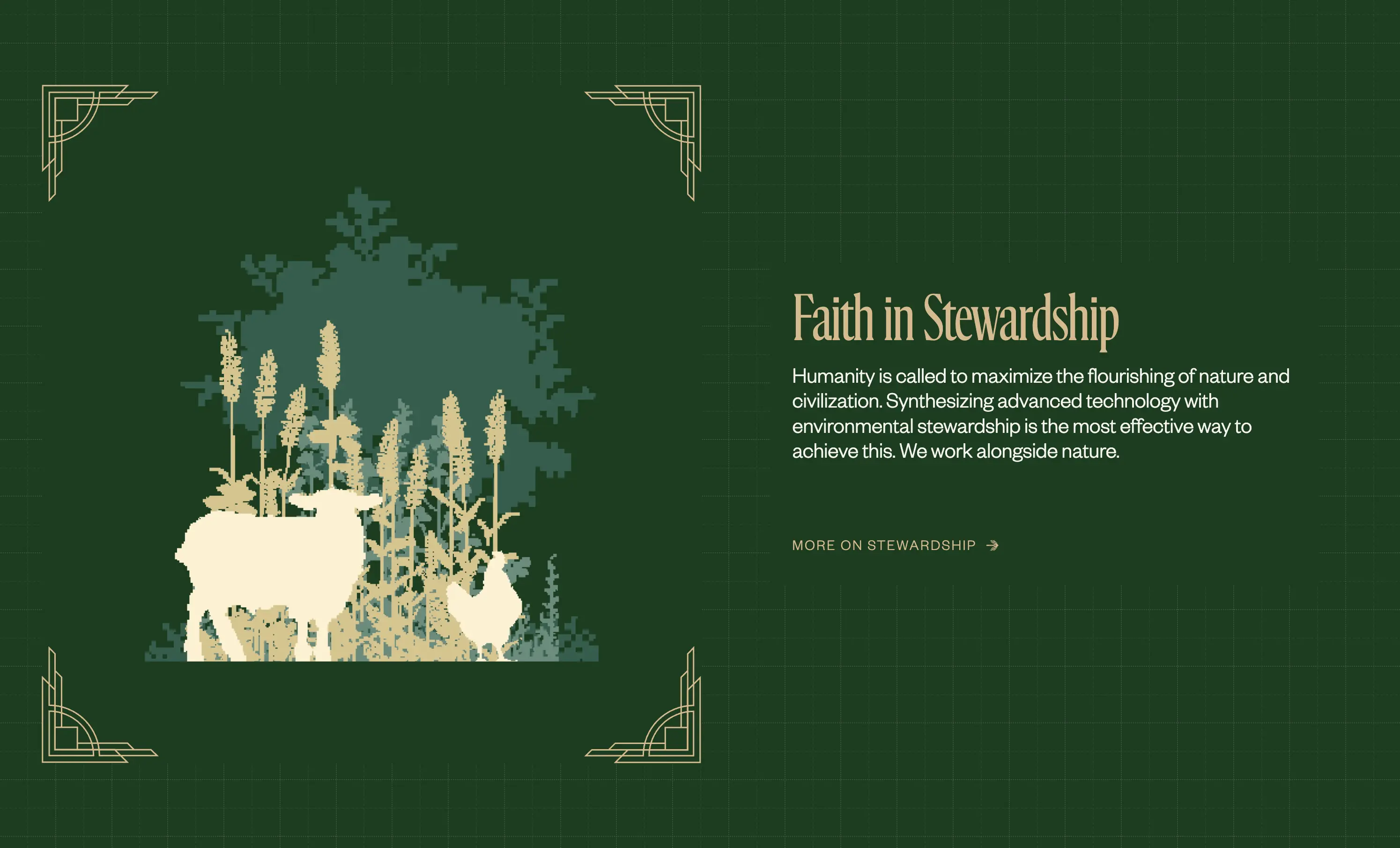 Scroll-driven pixel illustrations